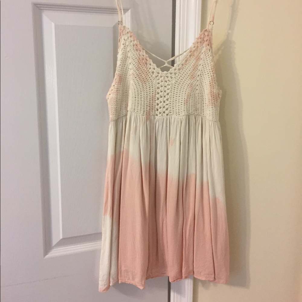 Lulus light tiedye sundress